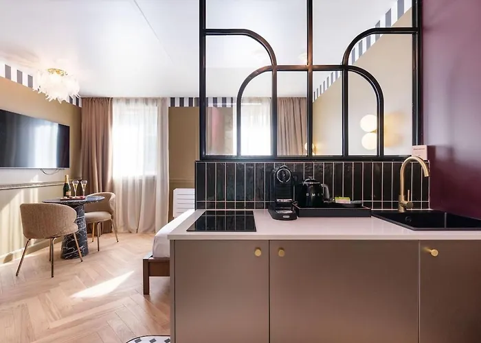 Art Deco Escapade Elegante Et Raffinee Apartament